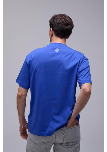 Saks Mavisi Basic Loose Fit Tişört fiyatları