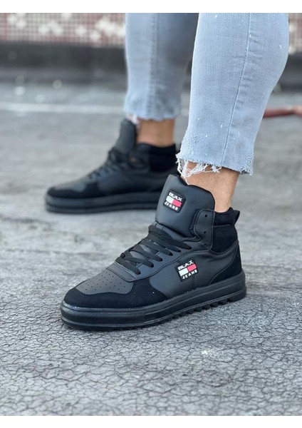 WG220 Kömür Erkek Yarım Bilek Bot