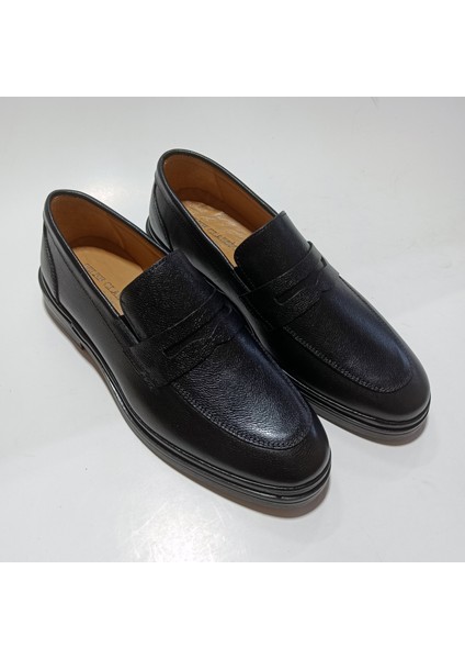 Erkek Hakiki Deri Günlük Klasik Loafer Ayakkabı