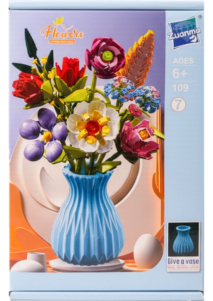 Zuanma Çiçek Buketi Yapım Seti No7 109