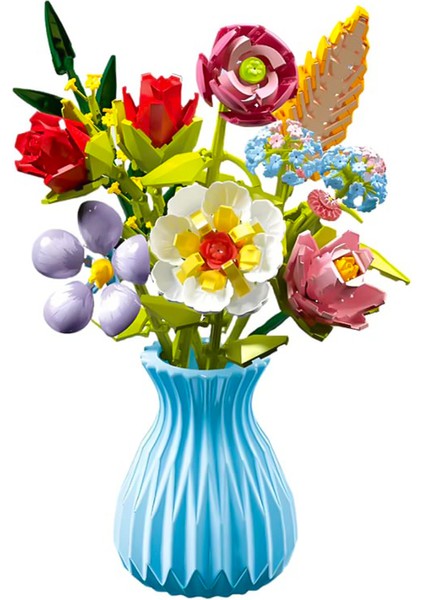 Zuanma Çiçek Buketi Yapım Seti No7 109 modelleri