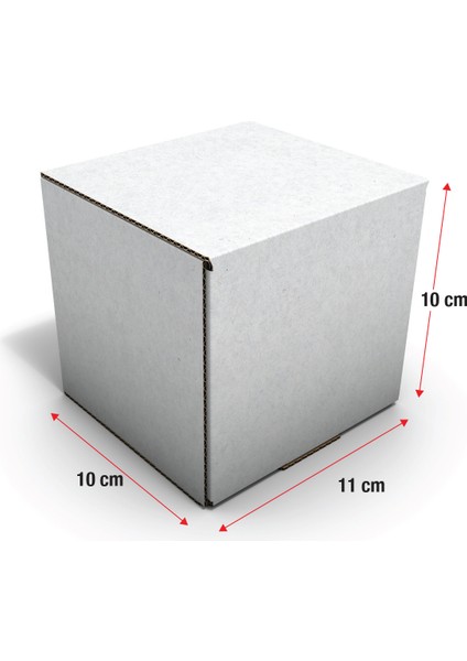 Ondüle 11X10X10 cm Testliner E-Ticaret Kargo Gönderi Kutusu fiyatları