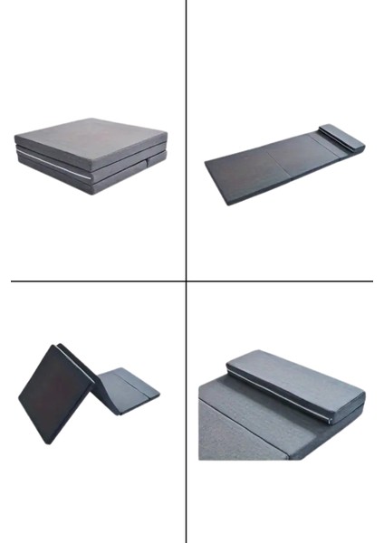 Kendinden Yastıklı Katlanır Micro Cotton Sünger Yer Yatağı ve Minderi 6 cm 18 Dns Orta Sünger fiyatları