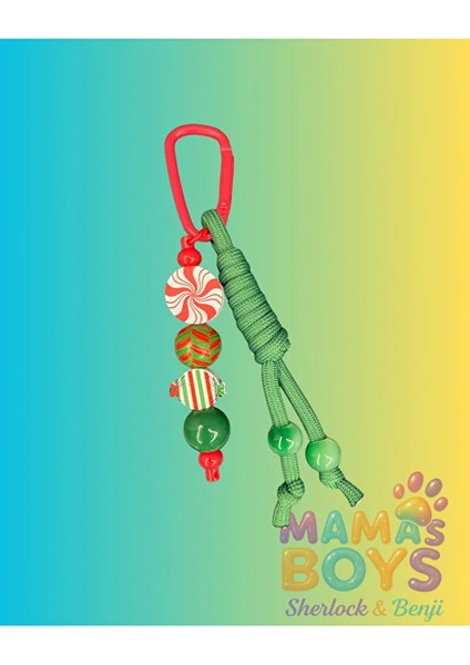 Christmas - Yılbaşı Temalı Çanta Charmı / Anahtarlık / Süs