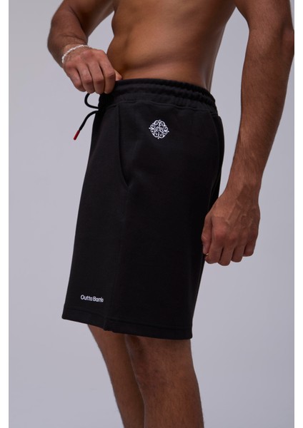 Siyah Oversize Geniş Kesim Şort indirimleri