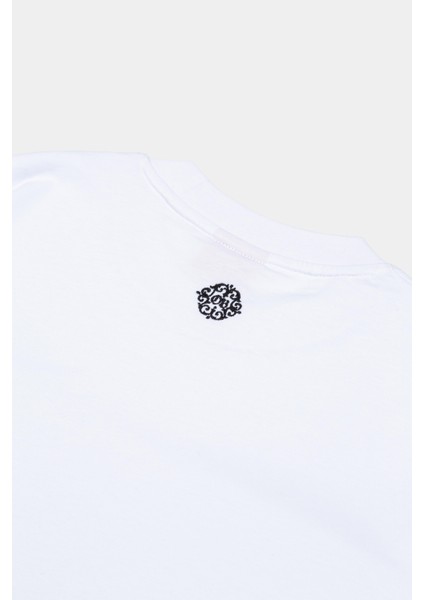 Parlak Beyaz Basic Loose Fit Tişört