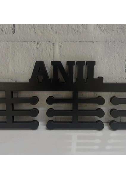 Bisiklet Sporcu Kişiye Özel Madalya Askısı – 10 mm Siyah Mdf – Dekoratif Askılık indirimleri