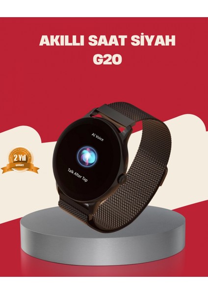 Haino Teko G20 Mini – Şık, Suya Dayanıklı, Bildirim ve Spor Modlu Akıllı Saat