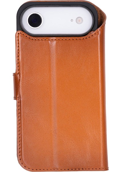 iPhone 17 Air Çıkarılabilir Deri Cüzdan Kılıf-Ten Rengi fırsatları