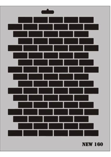 Rich New Seri N-160 Stencil 35X25 cm