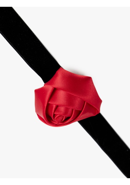 Çiçekli Choker Kolye modelleri