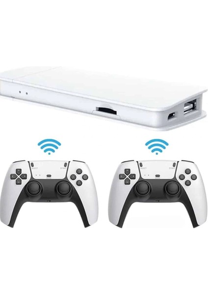 3D Çift Oyun Kollu 4K Hd Ekran Nostaljik 20.000 Oyunlu Beyaz Game Box indirimleri