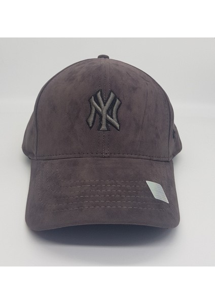 Ny Newyork Nakışlı Nubuk Spor Şapka