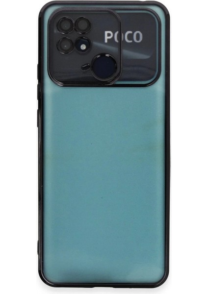 Xiaomi Redmi 10C Kılıf Lensli Silikon - Siyah fiyatları