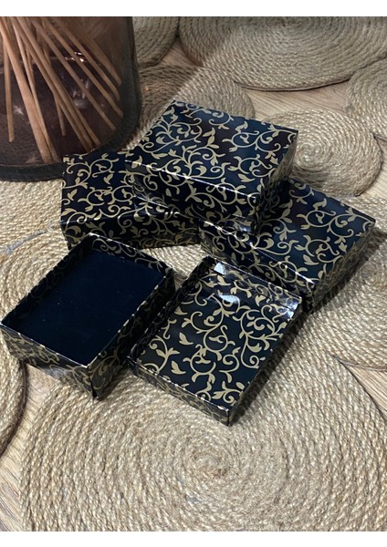 Kolye Yüzük Küpe Kutusu 24LÜ (Montajlı)