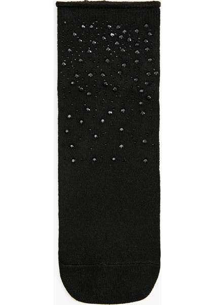 Viskon Taşlı Soket Çorap fiyatları