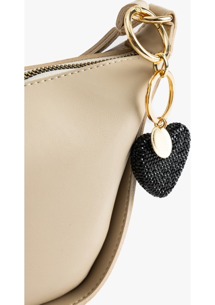 Kalp Şekilli Boncuklu Metal Anahtarlık modelleri