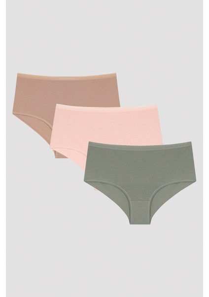 Fresh Spring 3lü Highwaist Slip