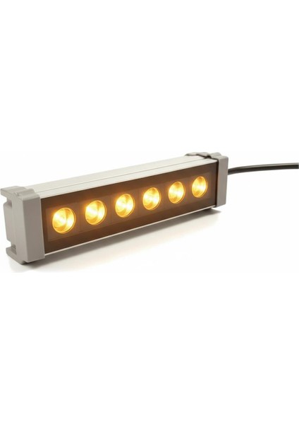 20CM 6W LED Duvar Boyama Wallwasher Amber Sarı 220V modelleri