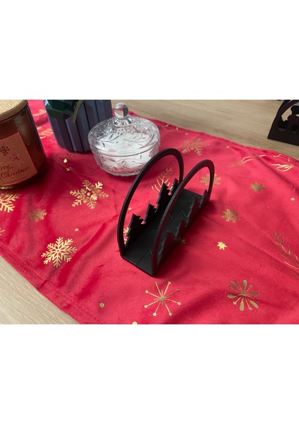 Yılbaşı Temalı Peçetelik I Yılbaşı Dekor modelleri