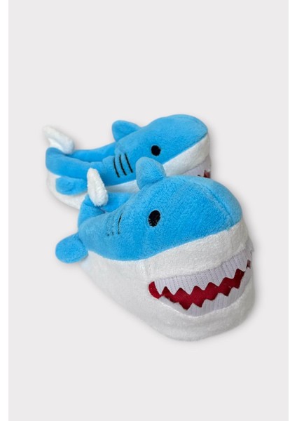 Kadın Köpek Balığı Figürlü Panduf Mavi fırsatları