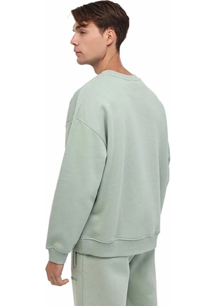 Ros 16HS108 0 Yaka Erkek Sweat - Adacayi modelleri