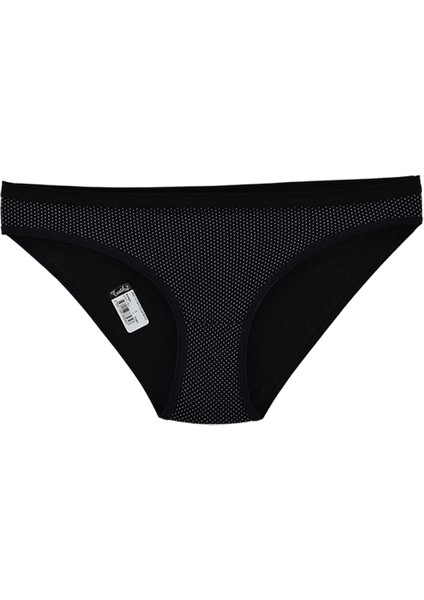 0537 Özlem Bayan Bikini Külot - Siyah