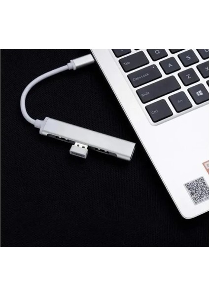 TYPE-C TO USB HUB 4 PORT ÇOKLAYICI MACBOOK İLE UYUMLU ÇOĞALTICI modelleri