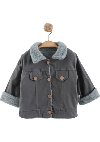 Peluş Erkek Bebek Mont