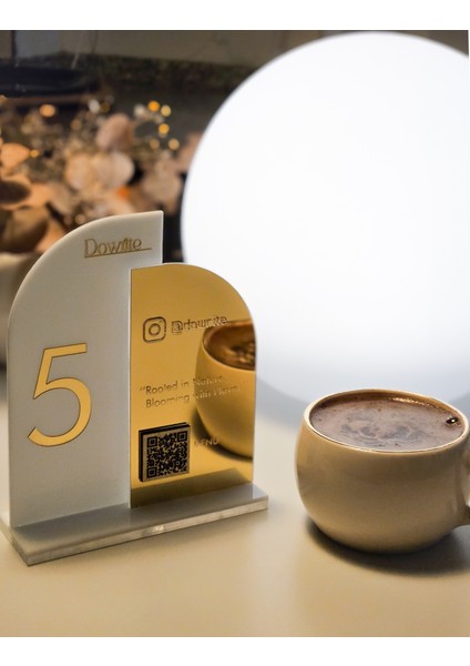 Restaurant-Cafe-Bar Masa Numaralığı modelleri