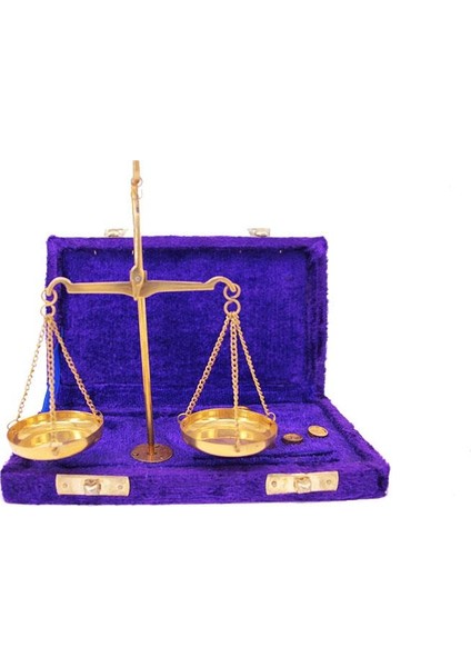 Terazi 100gr Kadife Kutulu Ahşap Kadife Kaplı Hediyelik modelleri