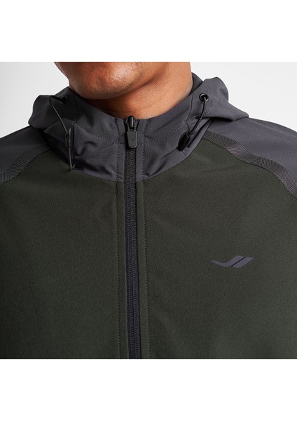 25N-1148 Fermuarlı Kapşonlu Üst