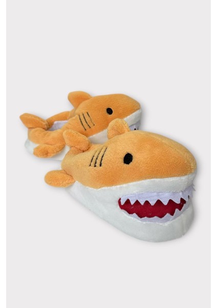 Kadın Köpek Balığı Figürlü Panduf Sarı modelleri