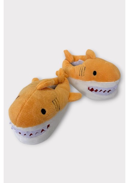 Kadın Köpek Balığı Figürlü Panduf Sarı fırsatları