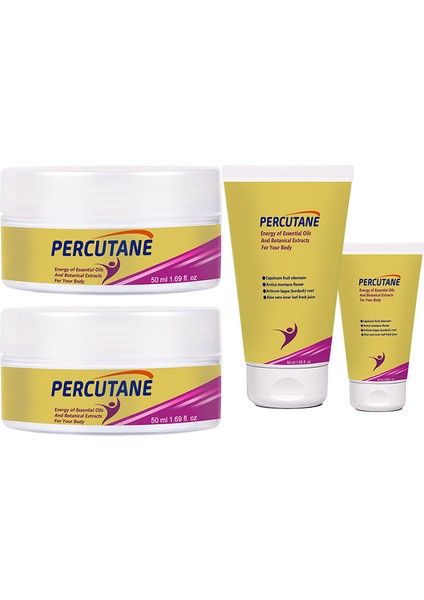 2 Şer Adet Tüp + Kavanoz: Kapsikum Meyvesi Oleoresini Arnika Montana Çiçeği Articum Lappa (Dulavratotu) Kökü Kremi 50ML