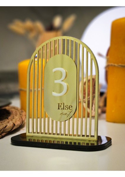 Restaurant-Cafe-Bar Masa Numaralığı