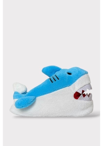 Kadın Köpek Balığı Figürlü Panduf Mavi fiyatları