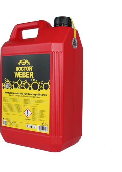 Fırçasız Cilalı Oto Yıkama Şampuanı 5 Kg.