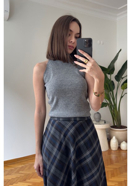 Boğazlı Yeni Sezon Atlet- Gri fiyatları