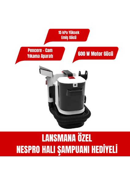 HKM600-15 Halı ve Koltuk Yıkama Makinesi