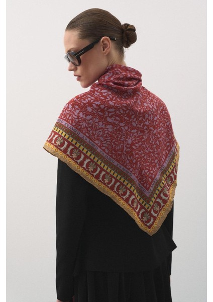 Flora Modal Eşarp Camel