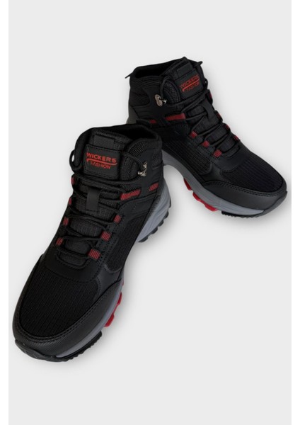 Erkek Su Itici Soğuk Geçirmez Outdoor Trekking Bot Siyah modelleri