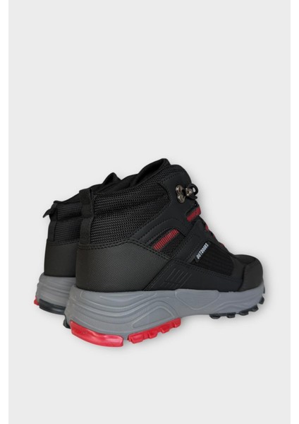 Erkek Su Itici Soğuk Geçirmez Outdoor Trekking Bot Siyah indirimleri