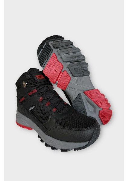 Erkek Su Itici Soğuk Geçirmez Outdoor Trekking Bot Siyah
