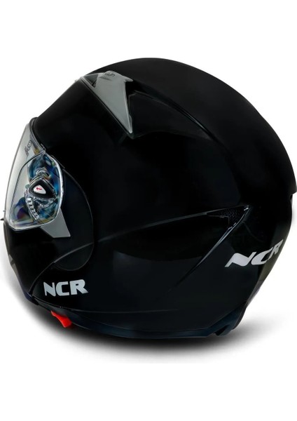 Çene Açılır Mavi Vizörlü Motosiklet Kaskı Ece Belgeli modelleri