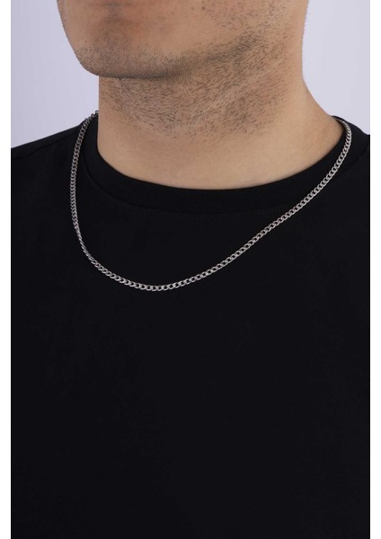 Klasik Model Standart Kesim Gurmet Erkek Çelik Zincir