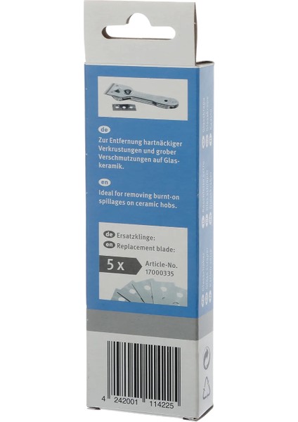 Cam Seramik Ocaklar Için Özel Çelik Kazıyıcı Bıçak 17000334 fırsatları