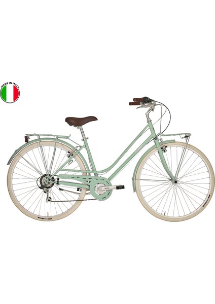 Rondine Italy, 28" Jant, 6 Vitesli Şehir Bisikleti (Made In Italy) Mint Yeşili