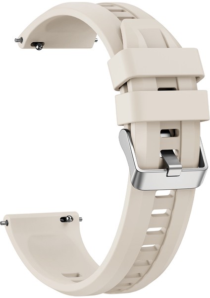 Galaxy Watch 46MM Zore KRD-148 22MM Silikon Kordon - Koyu Gri