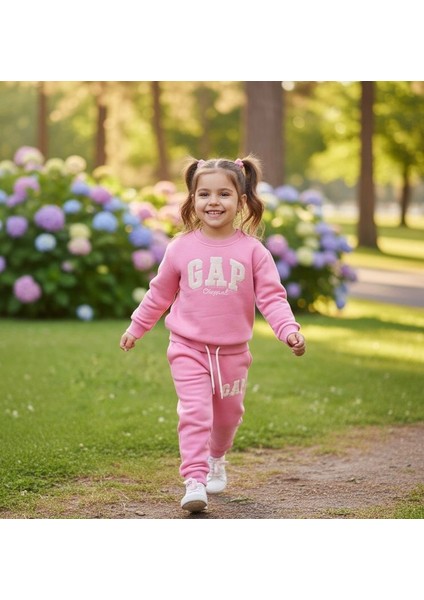 Kız Çocuk Pembe Alt Üst Takım modelleri